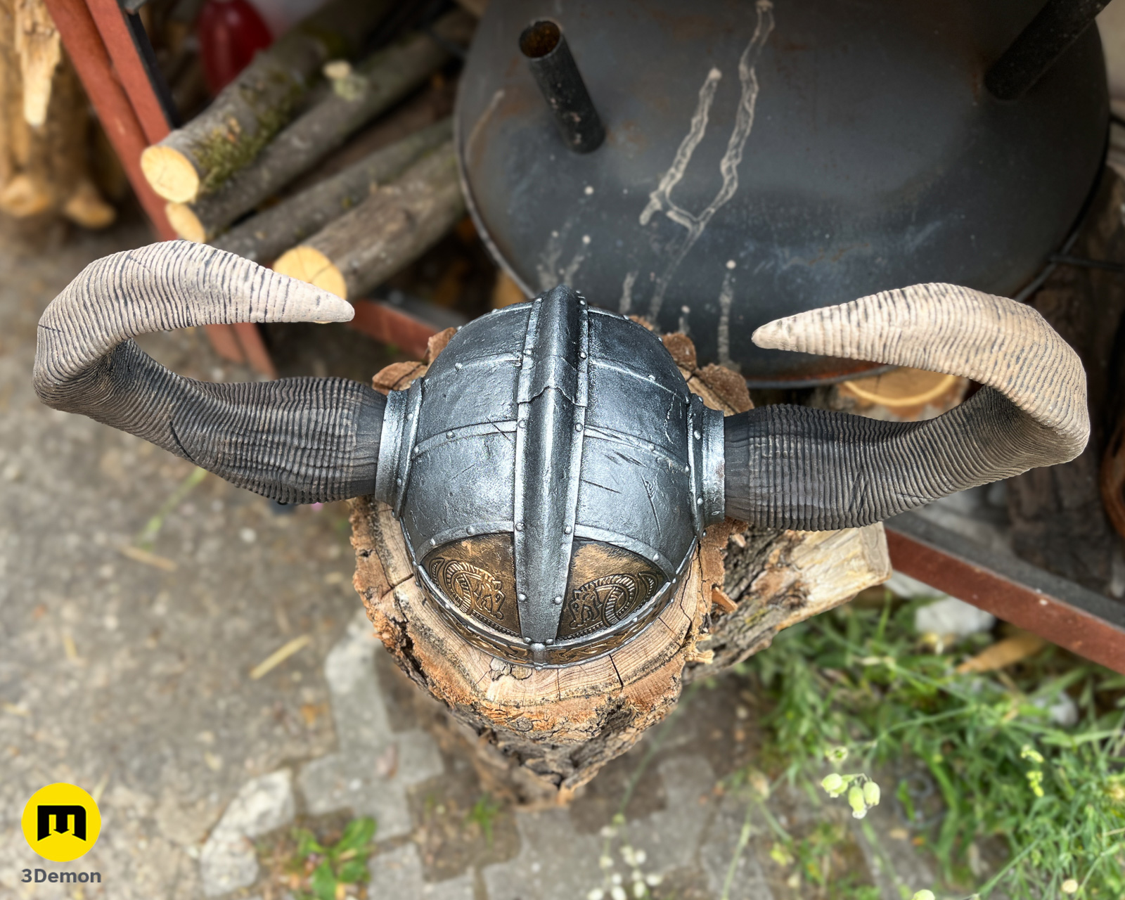 Hiccup's Viking Helmet - How To Train Your Dragon — miniatura 3