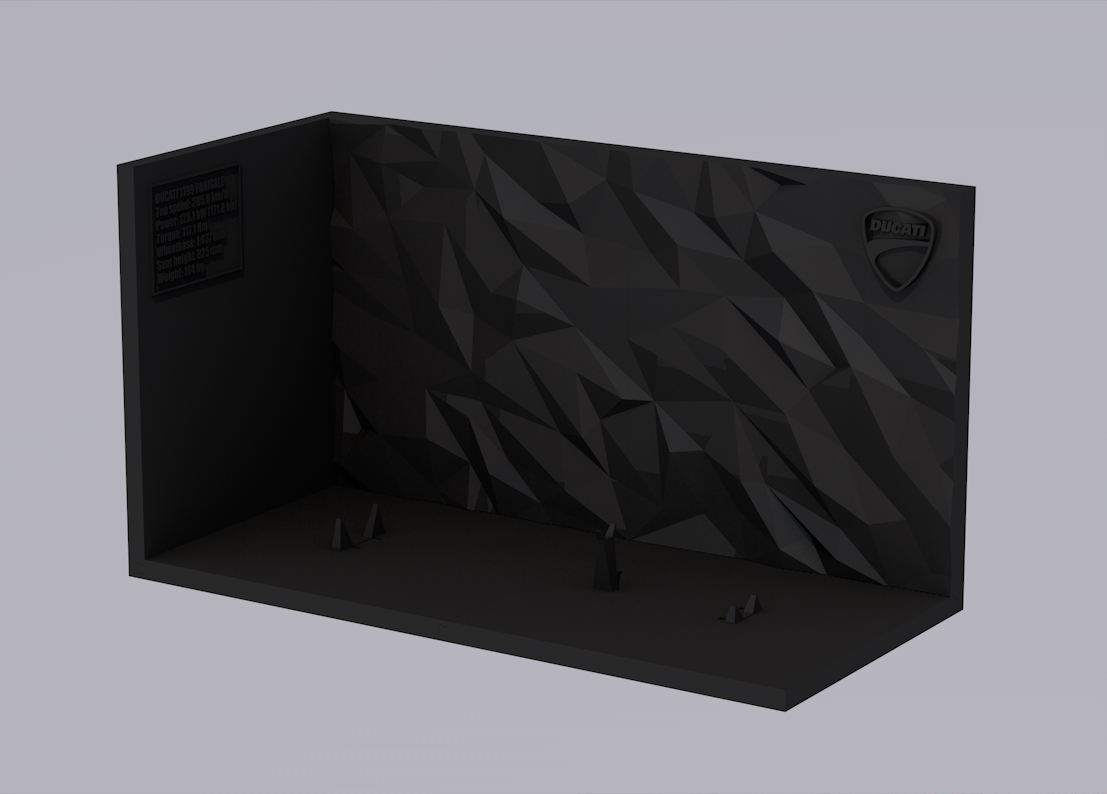 Display "box" for Ducati