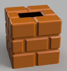 Brick Tissue Box (Retro or Modern Options)
