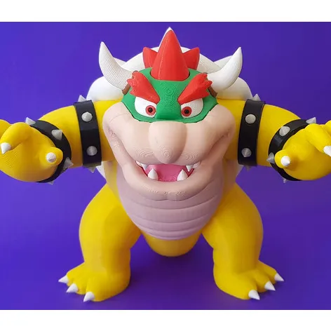 STL file Mario Bowser - Bridge and Wall ( character not included ) 🐢・3D  printable model to download・Cults