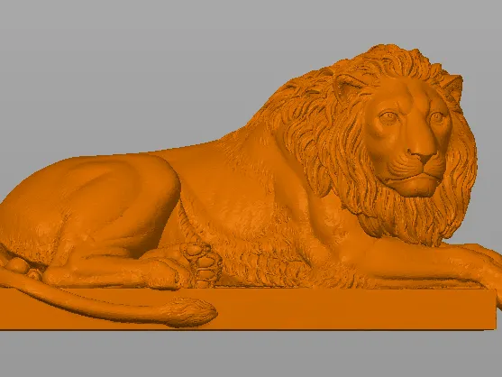 Recumbent Lion