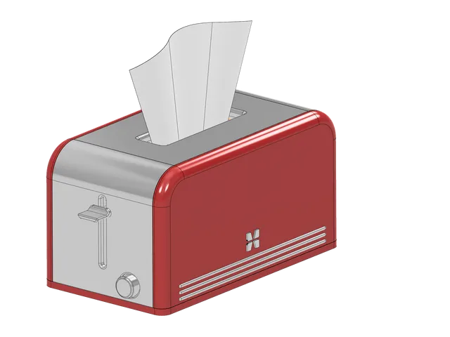 Toaster Tissue Box Cover