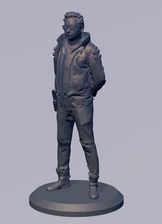 Cyberpunk Style Guy (1/18)
