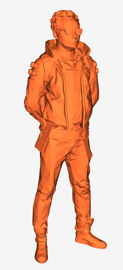 Cyberpunk Style Guy (1/18) — miniatura 3