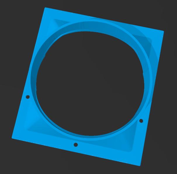 Bambu Lab X1C 6 inch Exhaust Vent Adapter by robo Download free STL