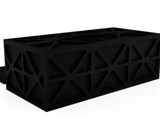 Tissue Box - Isogrid by Erik28 | Download free STL model | Printables.com