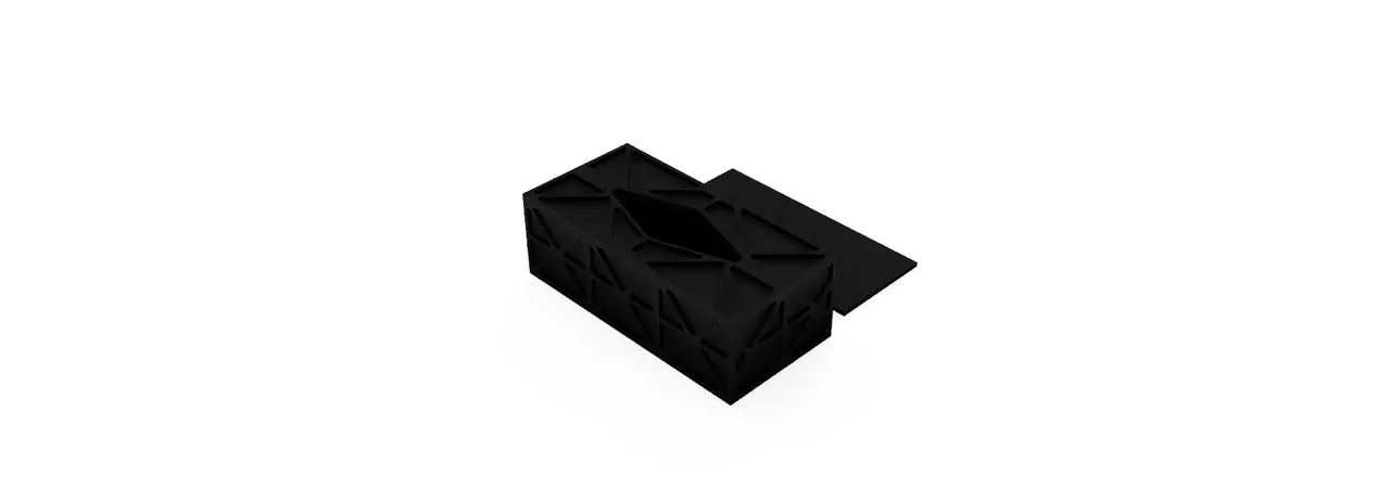 Tissue Box - Isogrid by Erik28 | Download free STL model | Printables.com