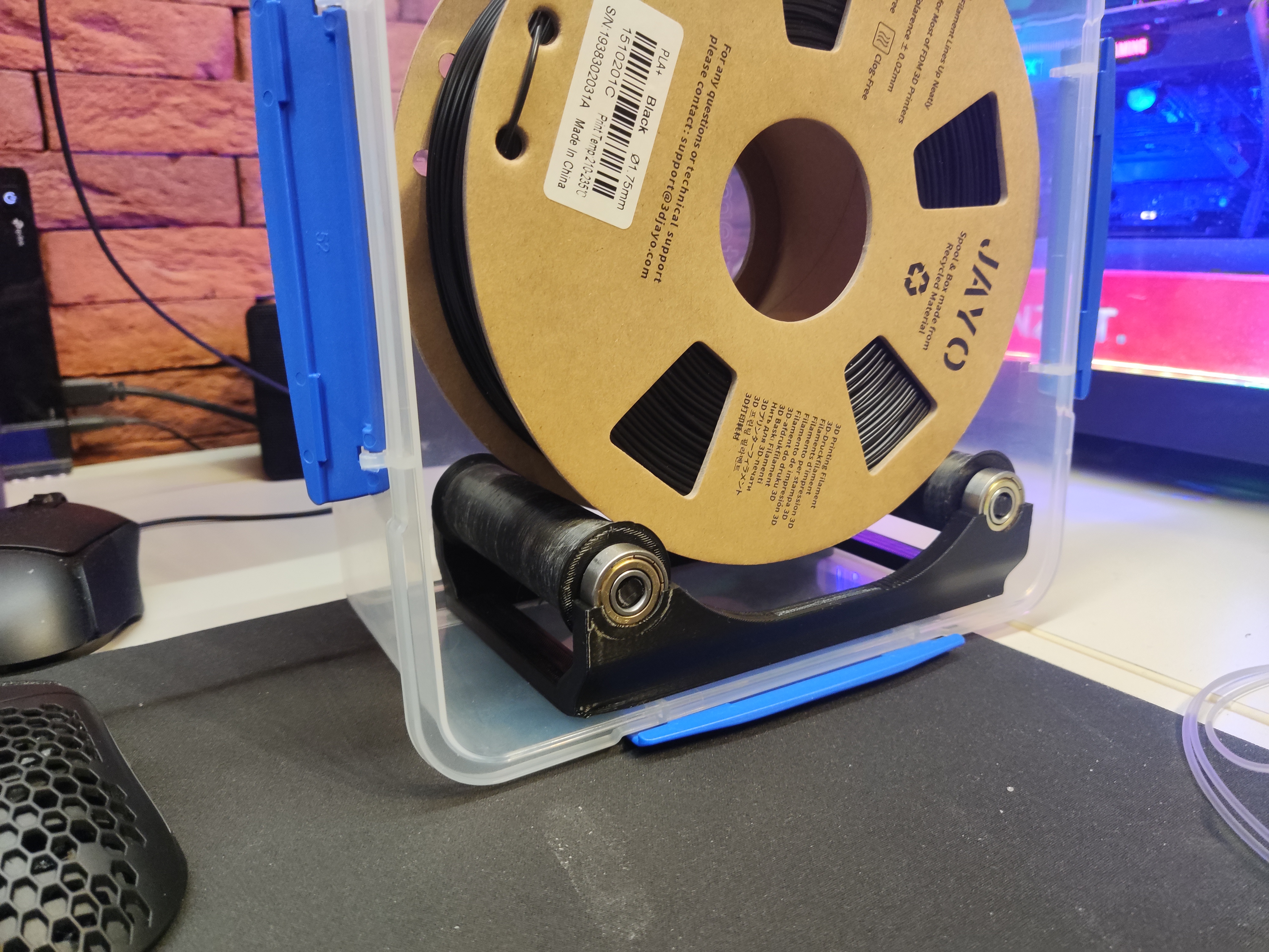 Filament Roller for Drybox V2