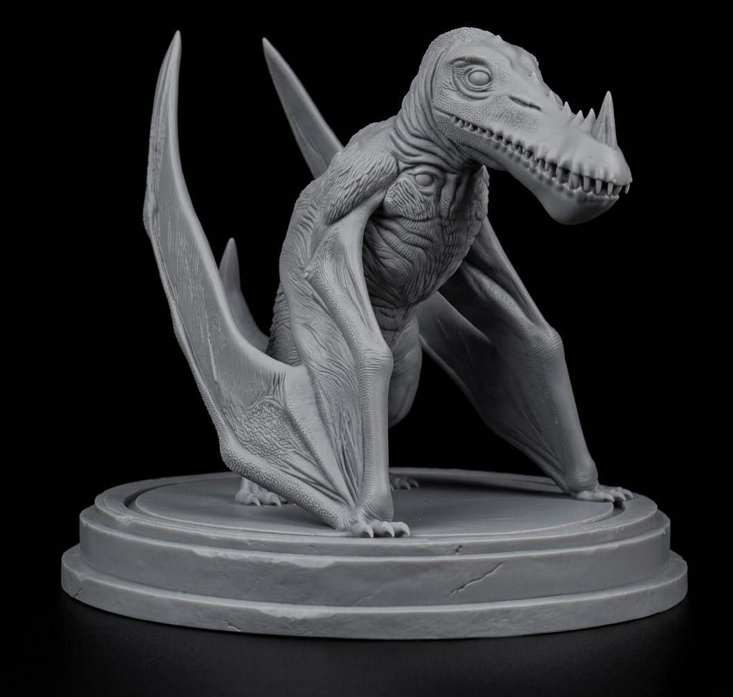 Limnoscelis Statue