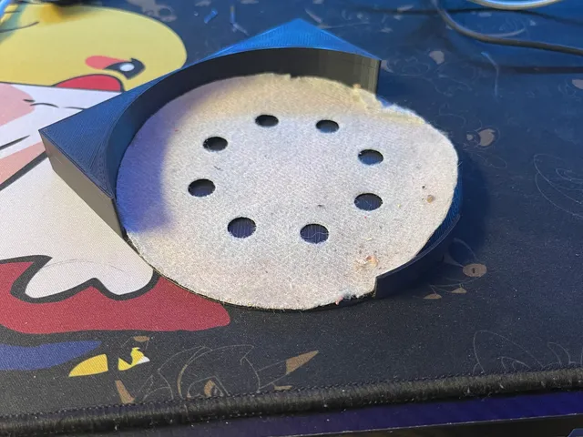 Sandpaper Disc Holder (5 inch)Honeycomb Storage