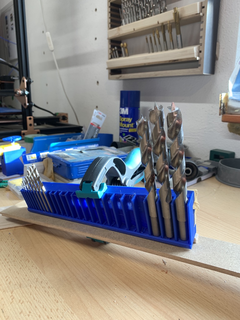 Bohrerständer / Drillstand mit/with Magnet    1-10mm and 1-13mm