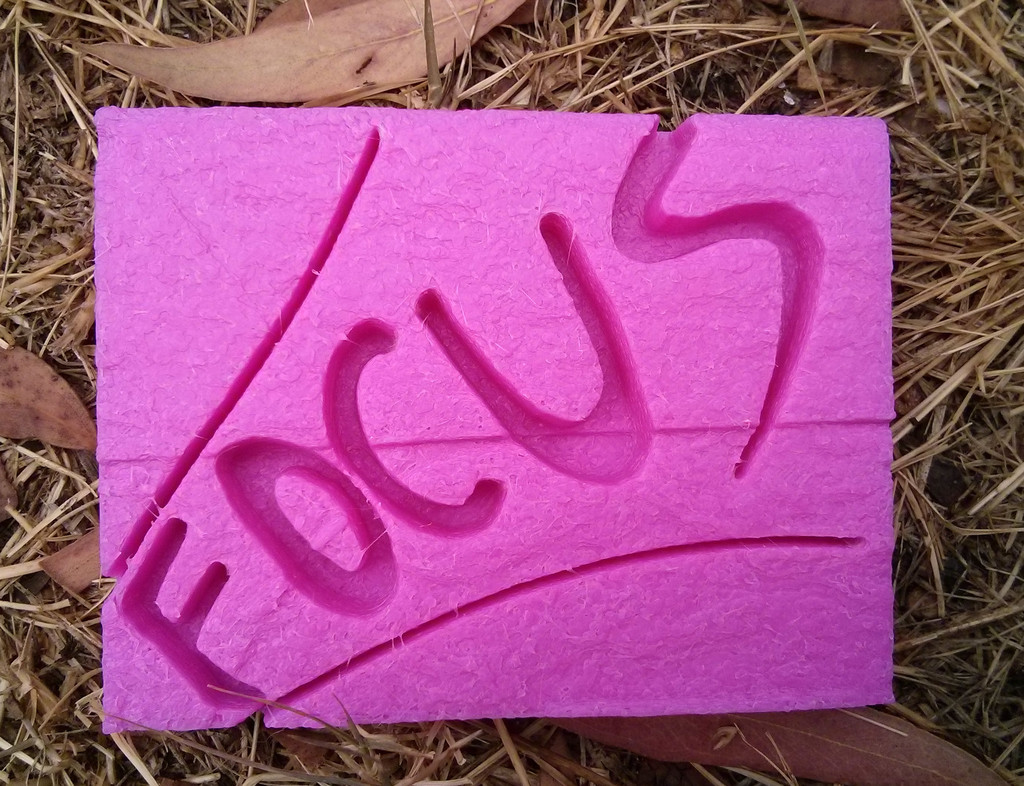 Inspirational word art - focus by Geoff Williams | Download free STL