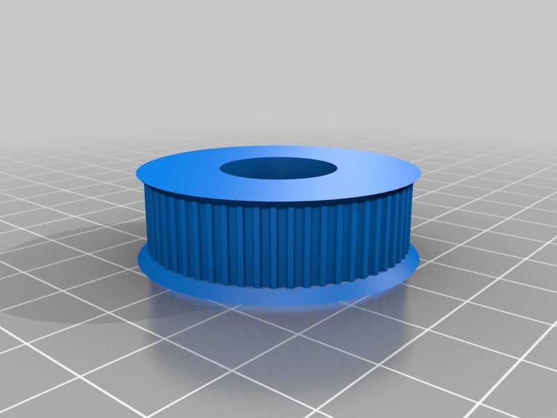 My Customized Parametric pulley - lots of tooth profiles
