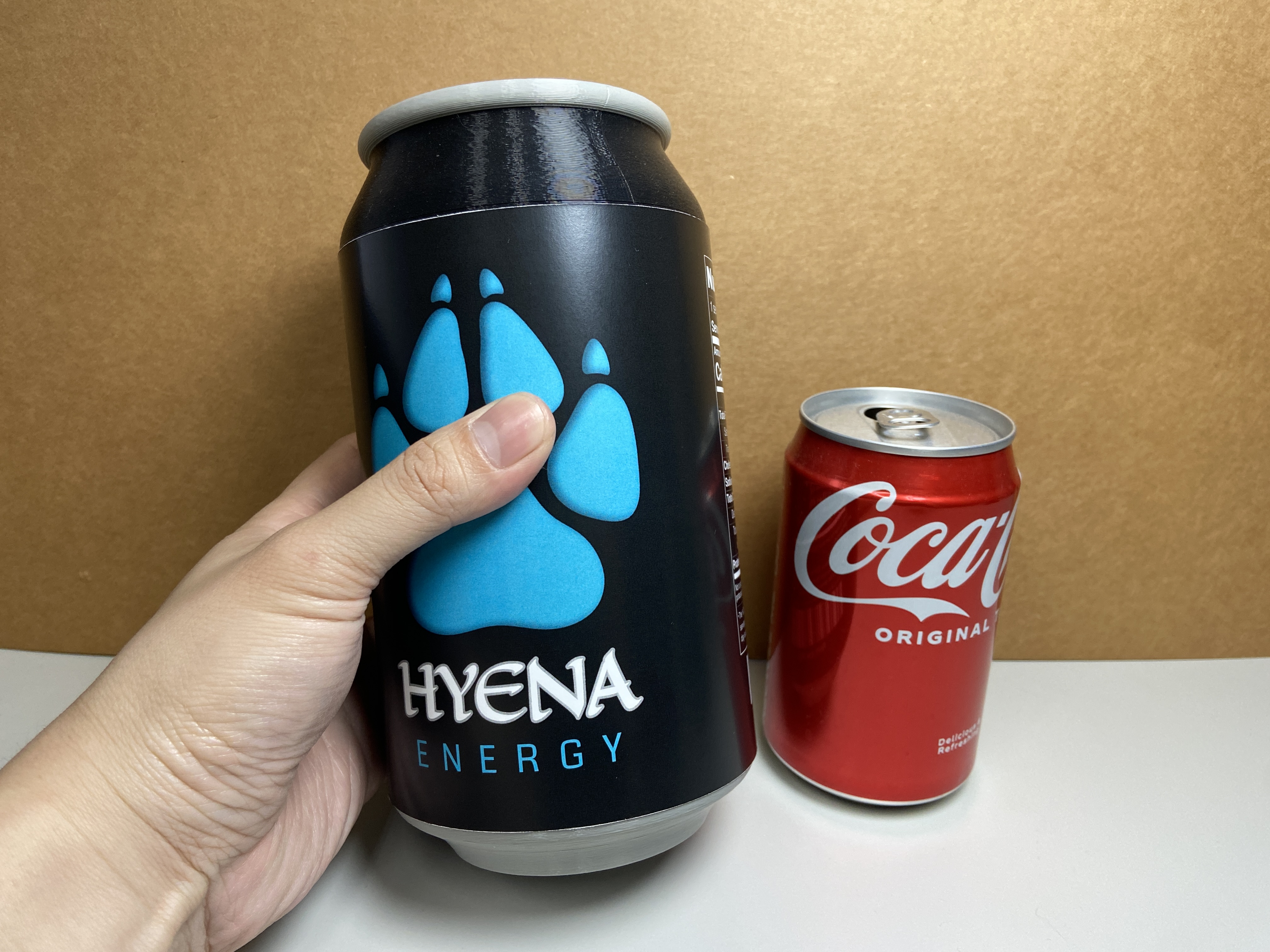 Giant soda can prop