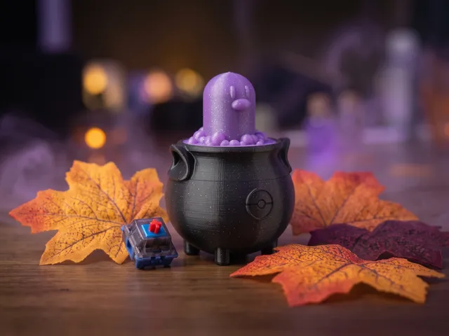 'Bubblett' A Pokemon Themed Clicky Cauldron
