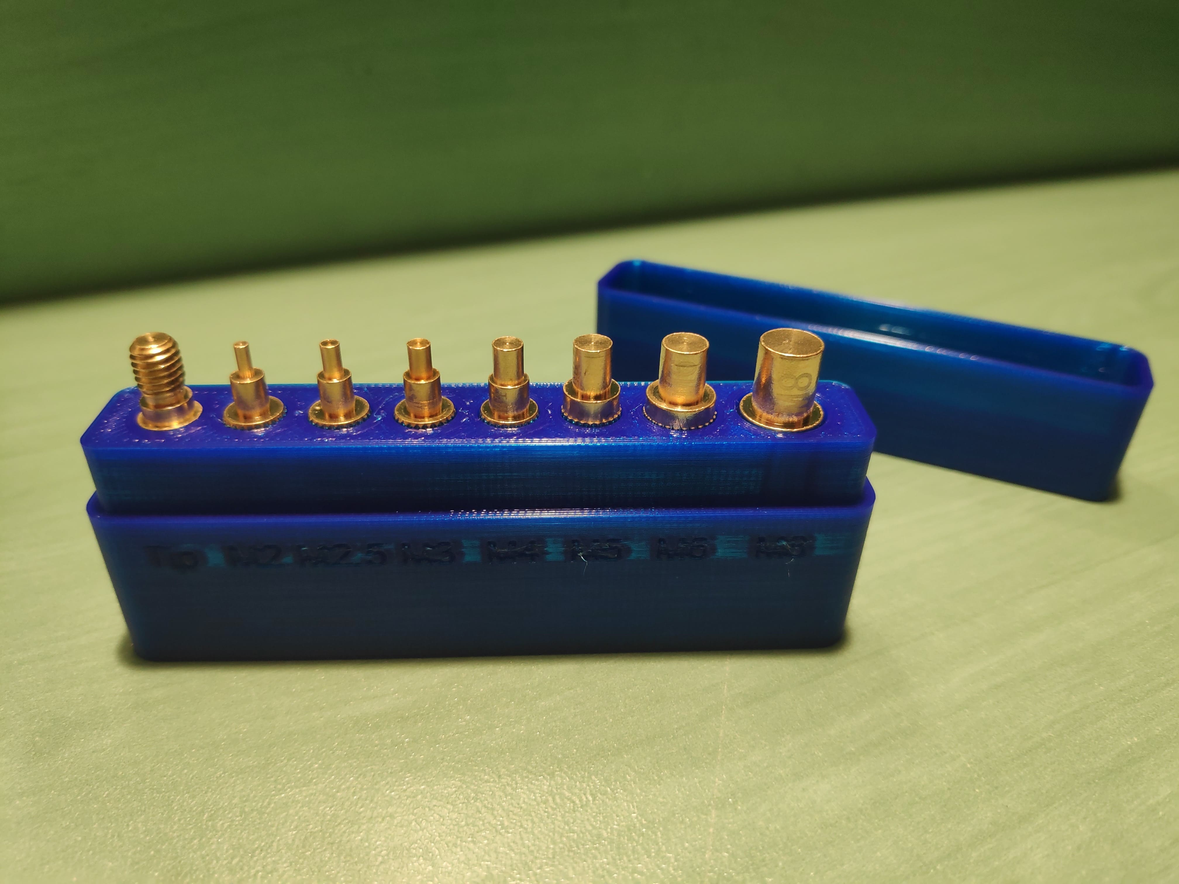 Heat insert tip case