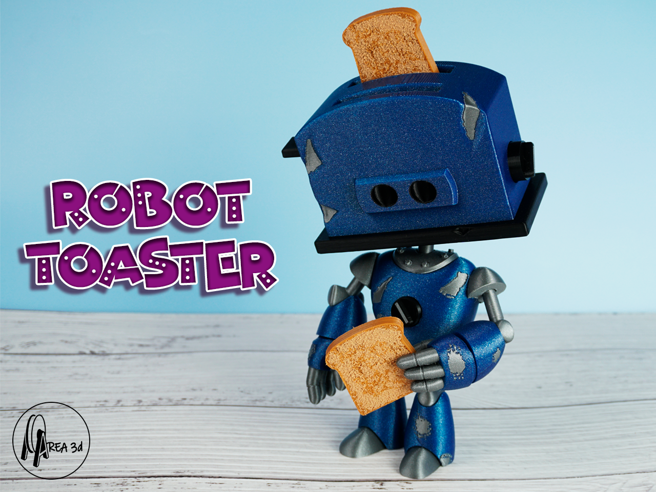 Robot Toaster by Area 3d Studio Download free STL model