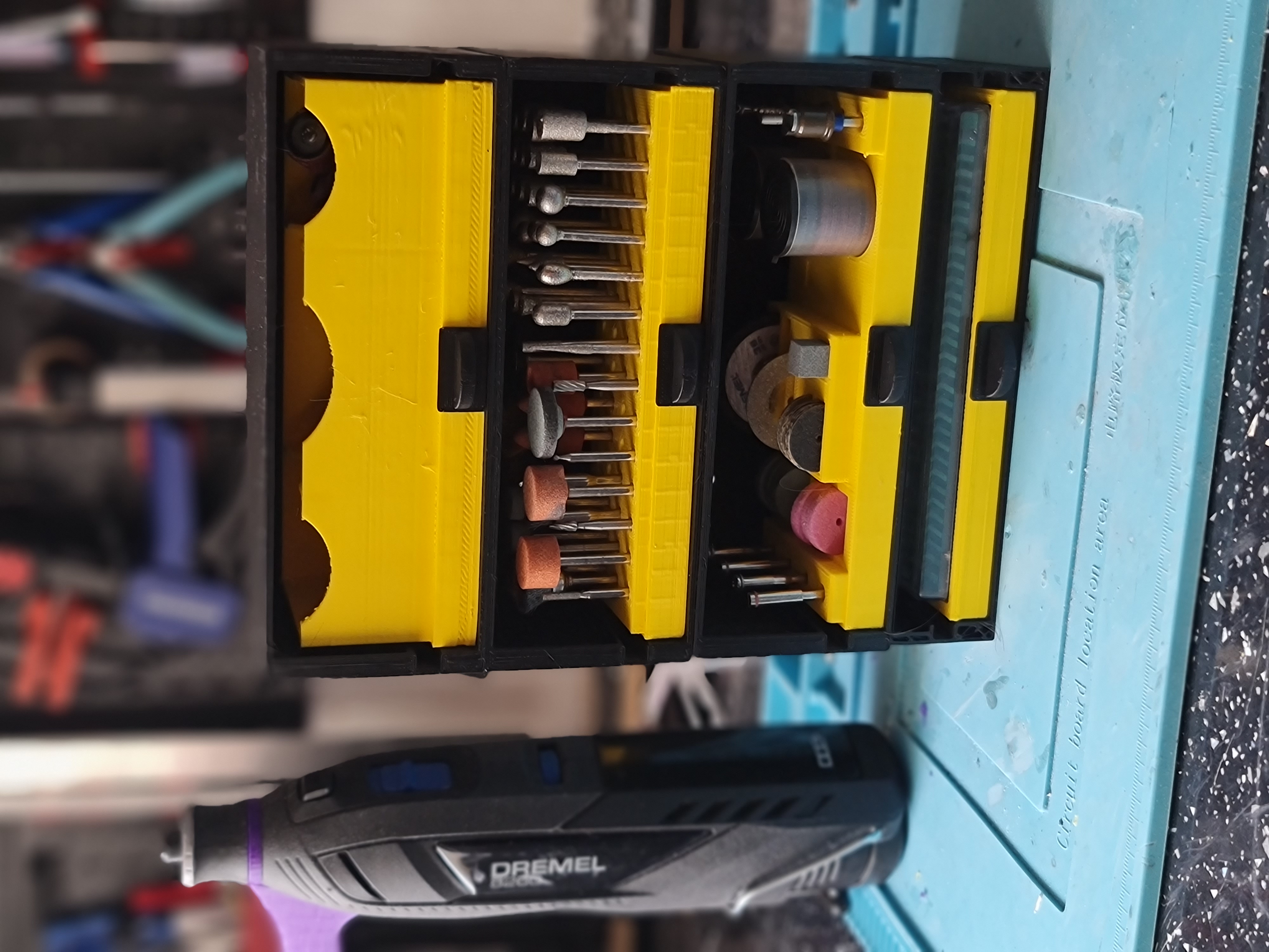 Dremel Bit Storage