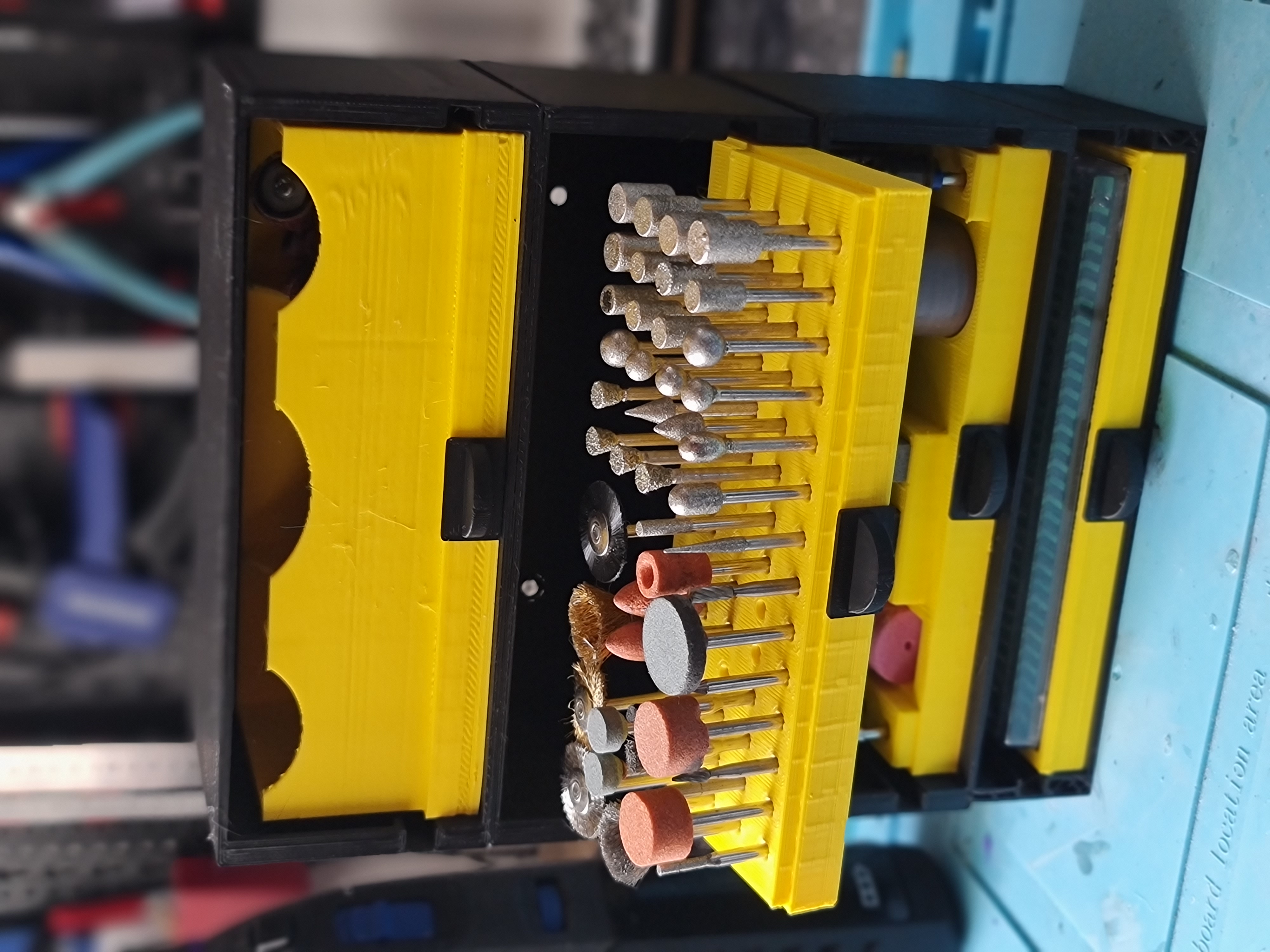 Miniatura 3 do modelo 3D Dremel Bit Storage