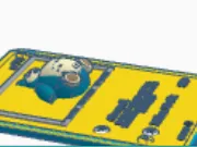 3D Snorlax Pokemon Card