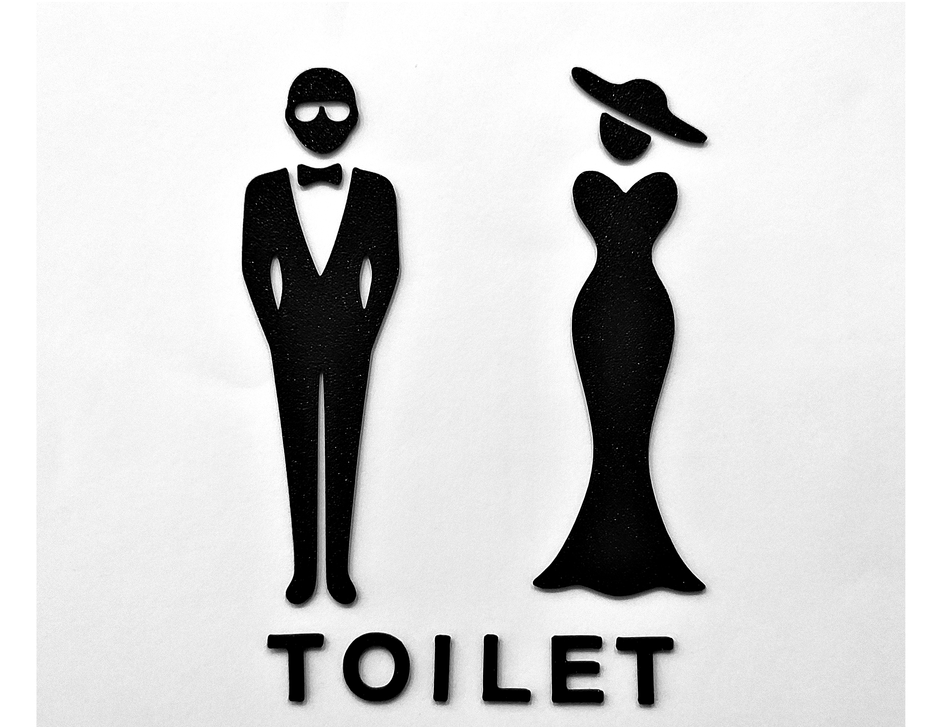 Glamour “Toilet” Door Hanger v.2.0