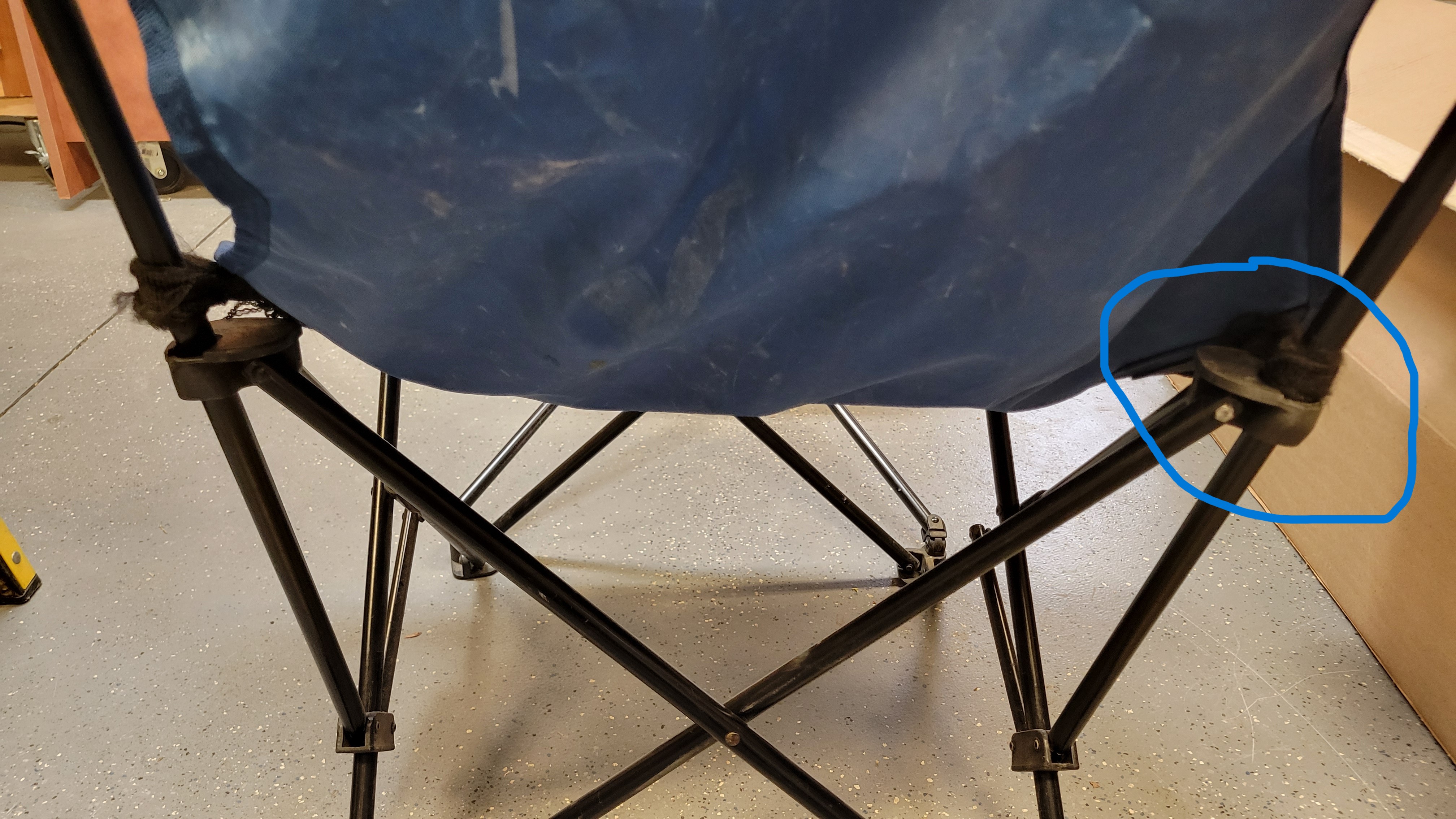 Miniatura 2 do modelo 3D Camping Chair Bracket
