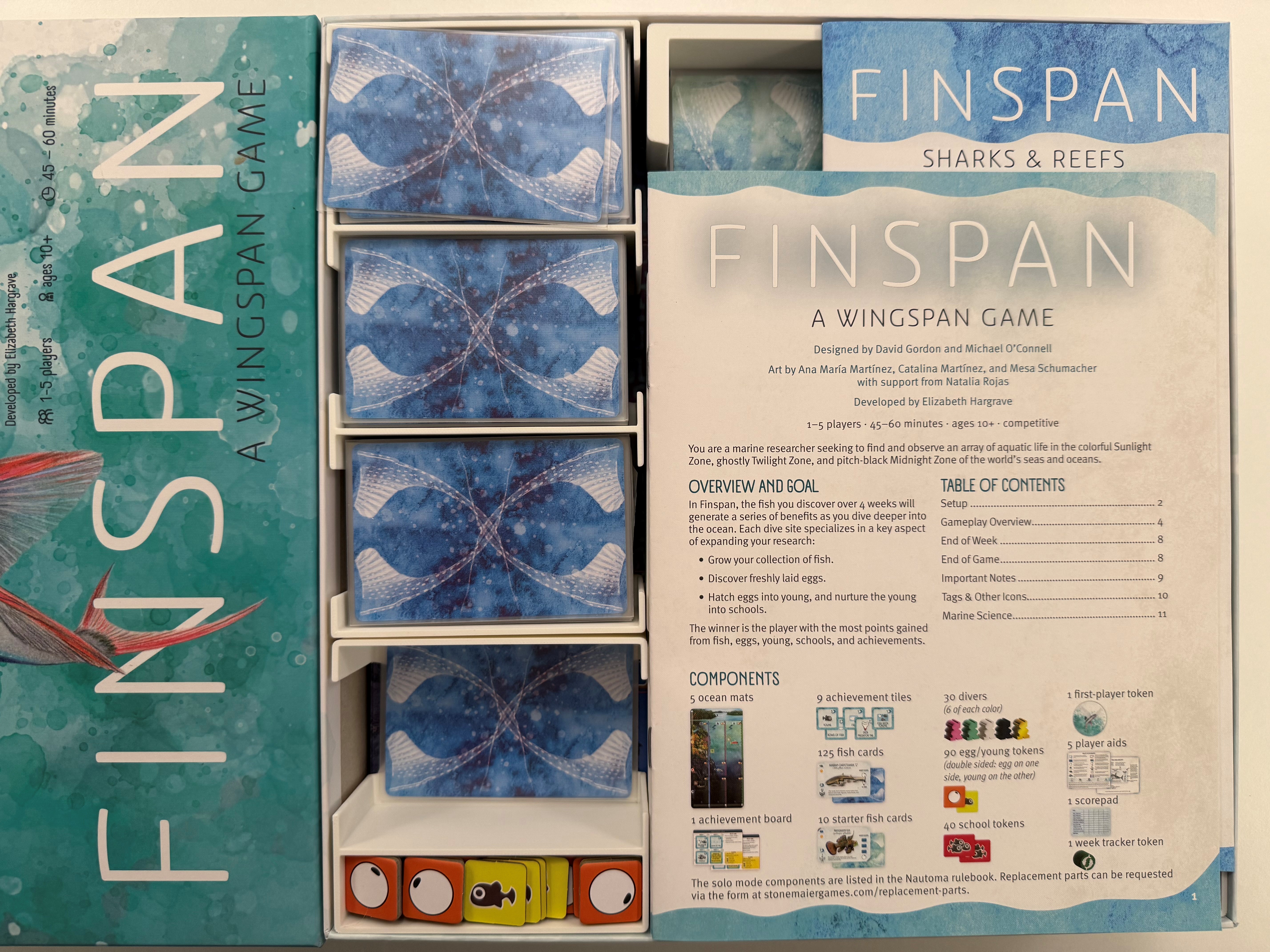 Finspan with Sharks and Reefs : Storage Solution