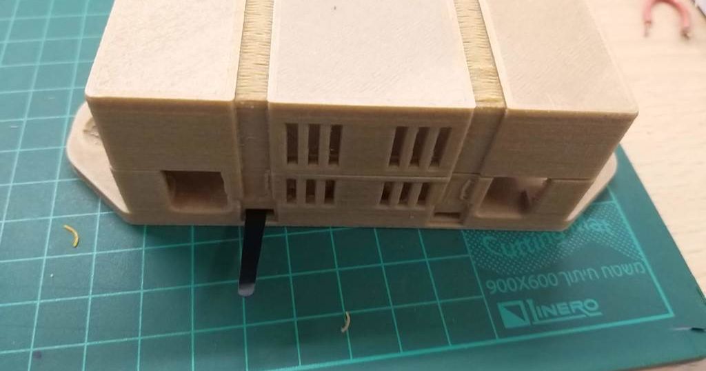 Double L298N Case with ZipTie closure and Screw holes for placement by