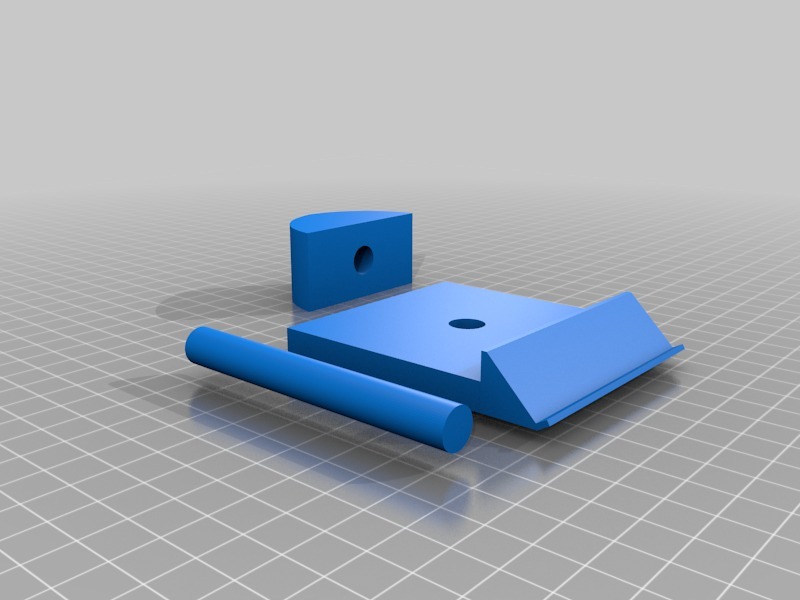 Desktop Headphone Stand with integrated phone stand