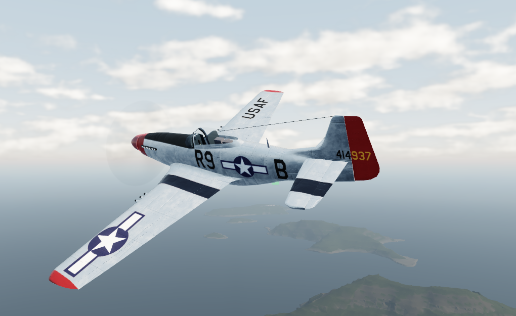 P-51D Mustang 3D Model