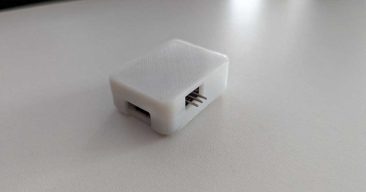 Mini ESP8266 Case for WLED by EvoEx | Download free STL model ...