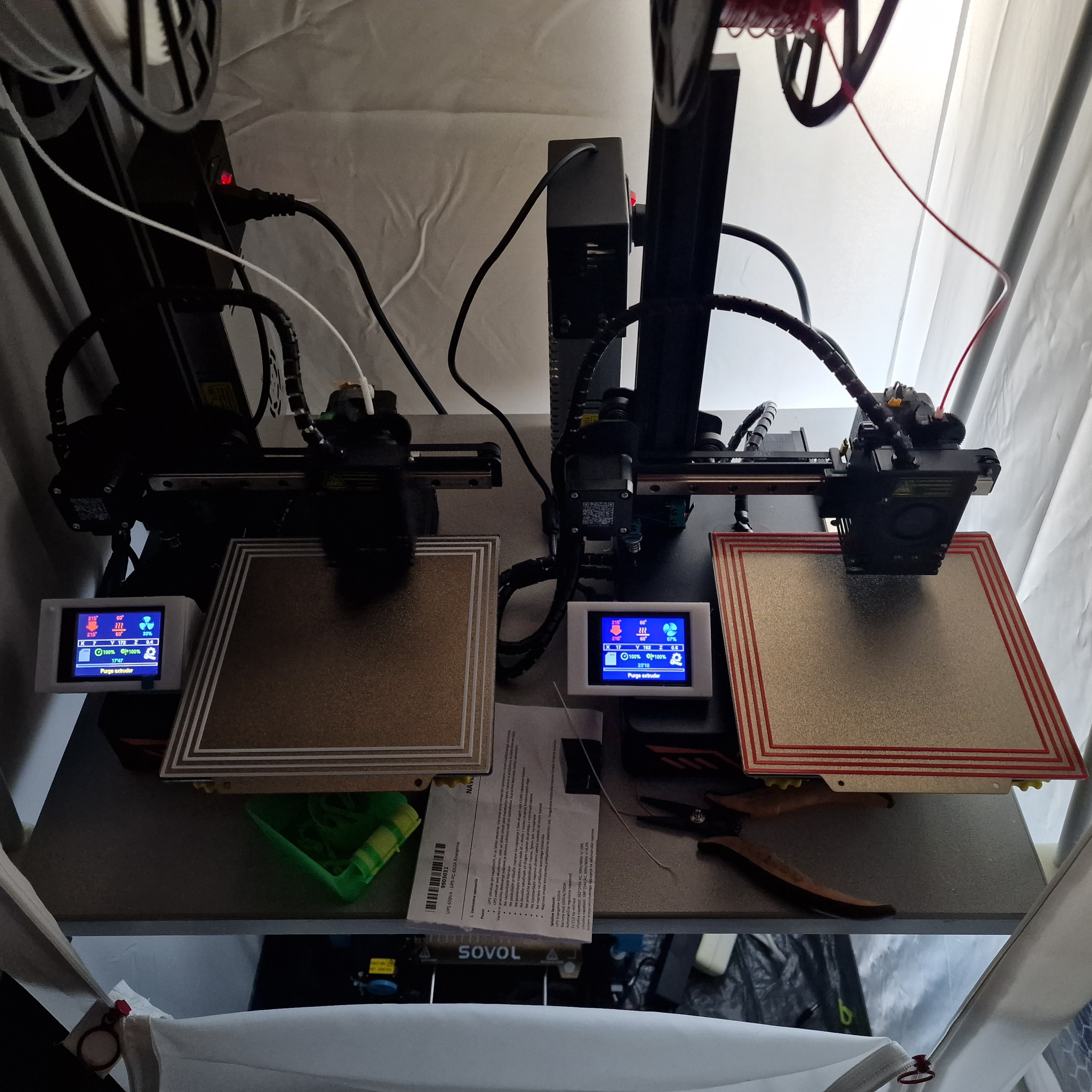 Marlin firmware for stock kp3s (the only one that works for me without problem)