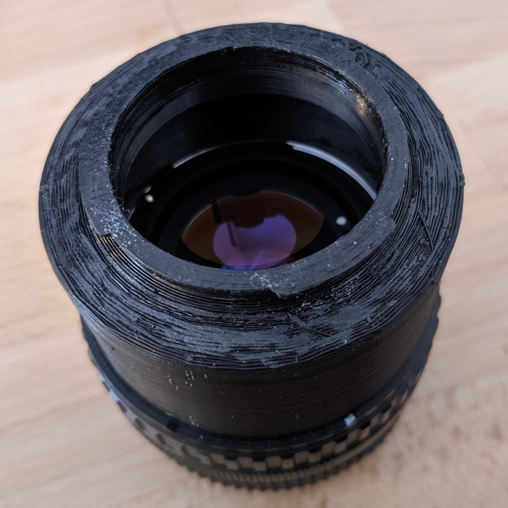 Fujica Xmount to Fuji Xmount Lens Adapter by YukiElectronics Download free STL model