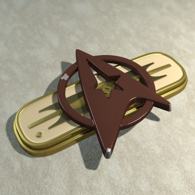 Star Trek Next Generation Communication Badge