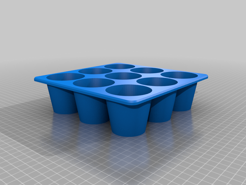 Plant Pot Tray (Wilko 6cm fibre/bio pot) by Tommy Monk Download free