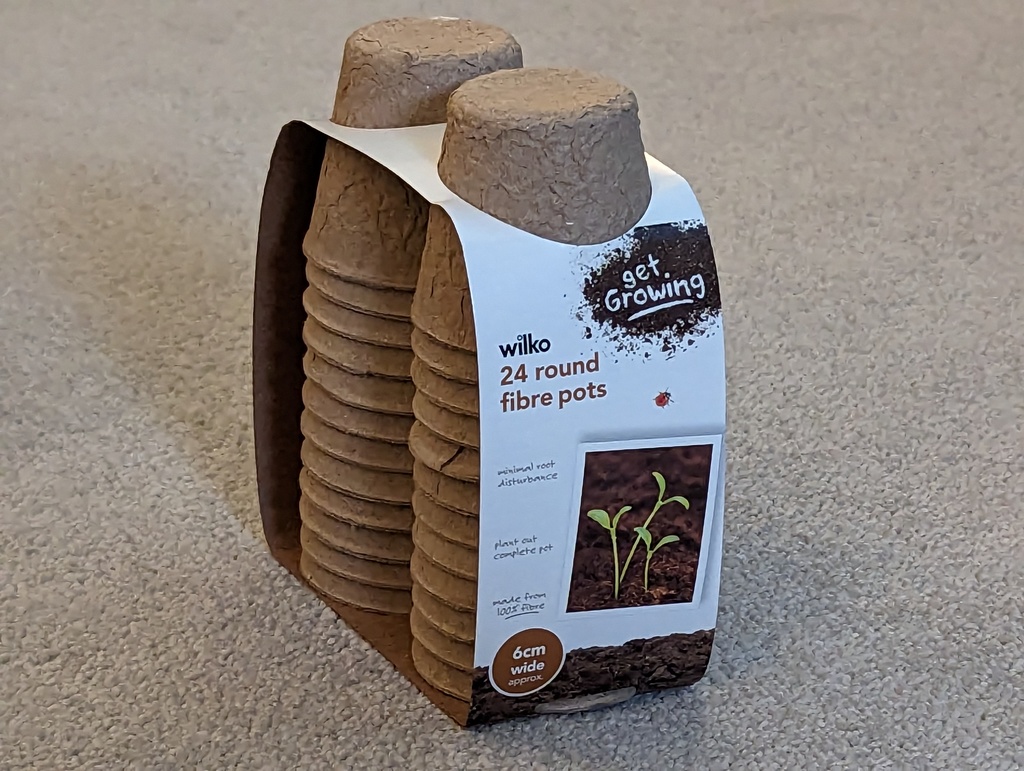 Plant Pot Tray (Wilko 6cm fibre/bio pot) by Tommy Monk Download free