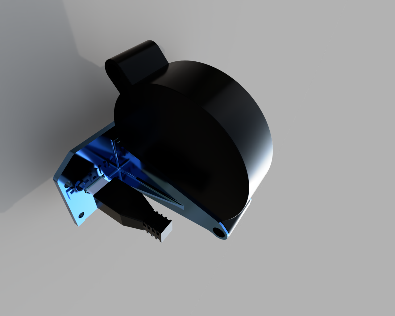 iMax B6 Mini Turbo Fan Plate by Petar Ivanov | Download free STL model ...