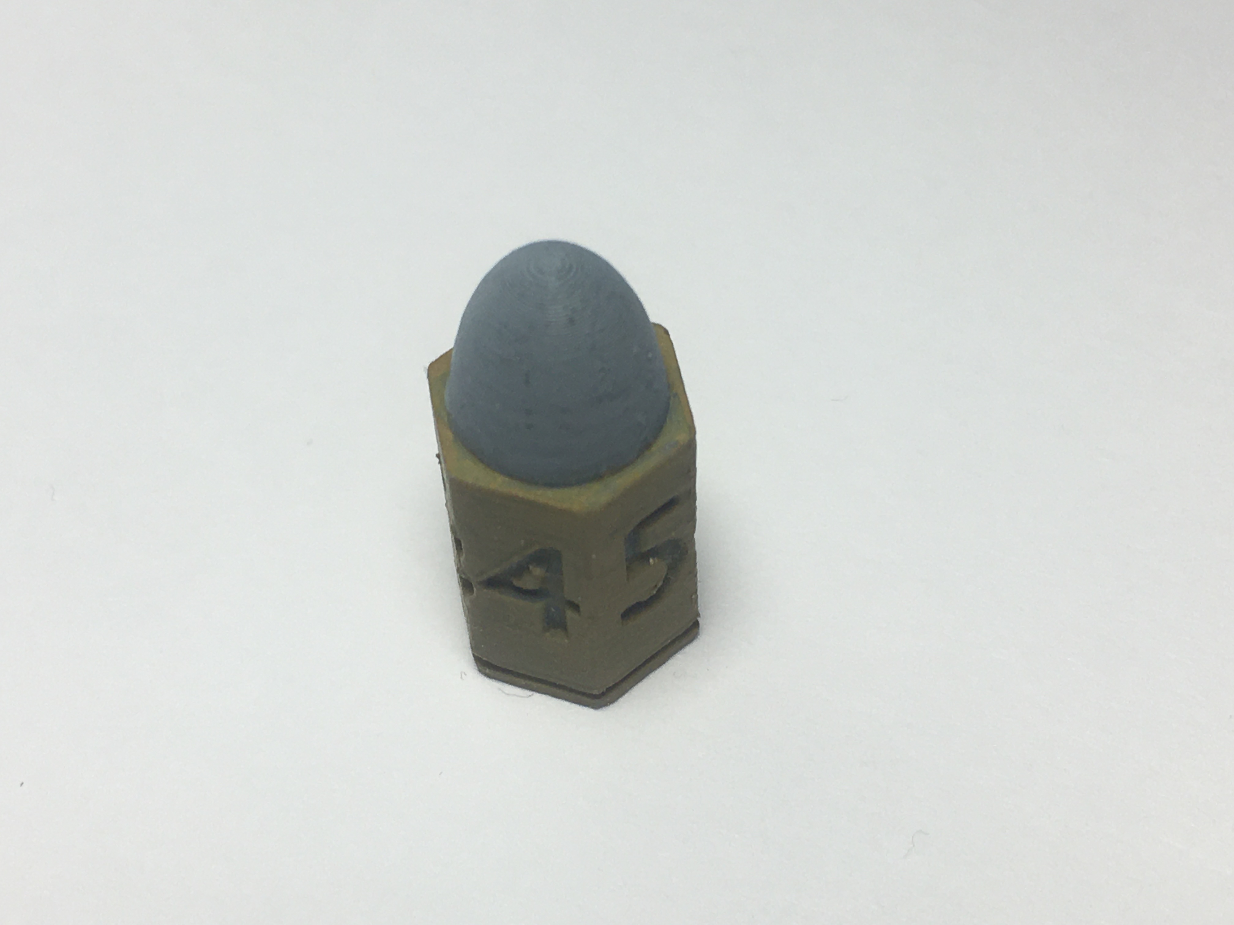 Miniatura 4 do modelo 3D D6 Bullet Dice