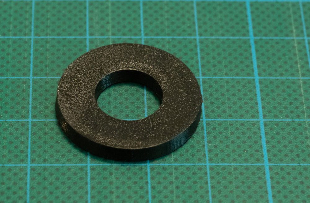 Parametric gasket ring (or washer) with a "blob trap" by sbuerger