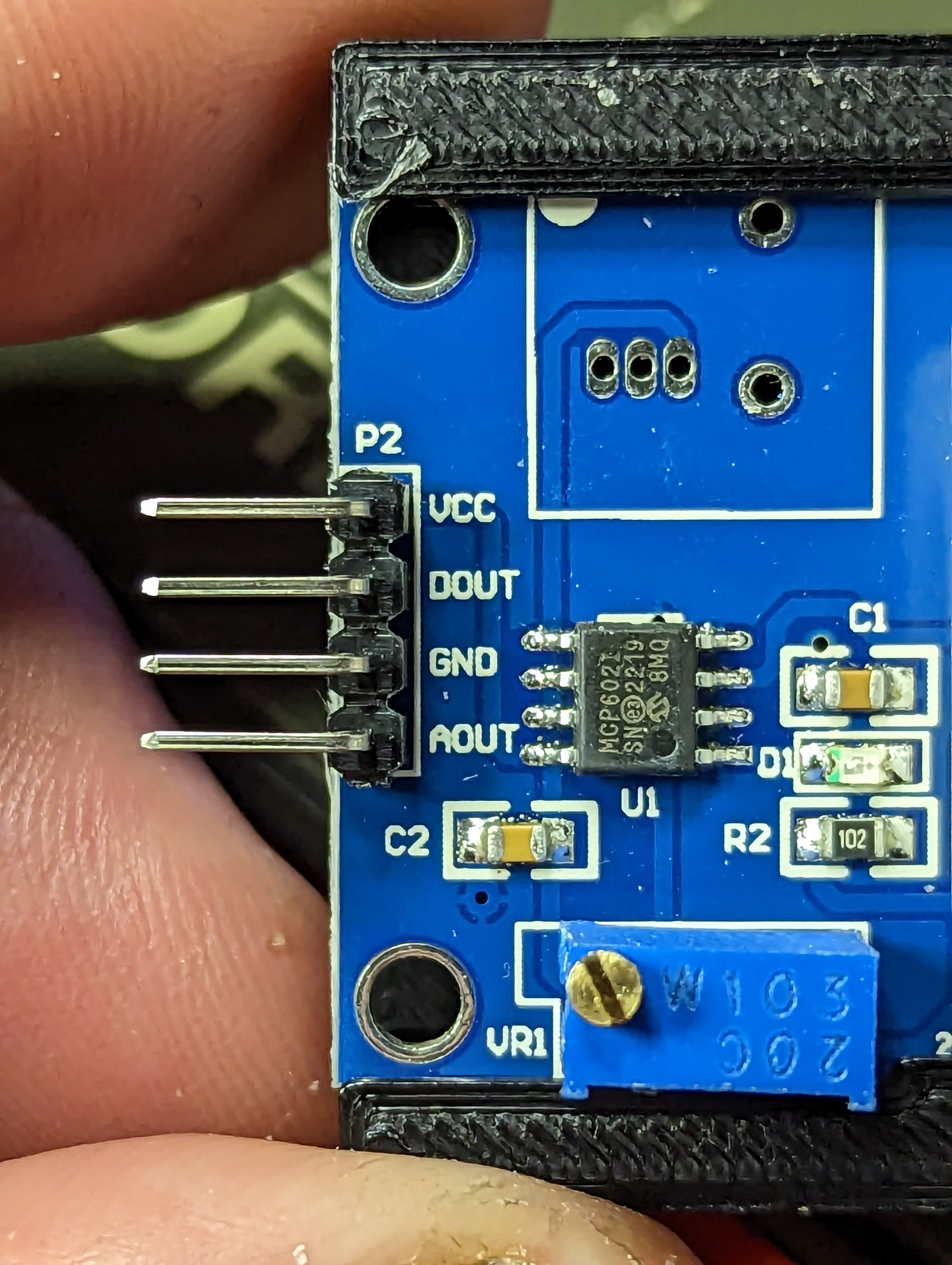 Hall Effect Current Transducer Mount — miniatura 2