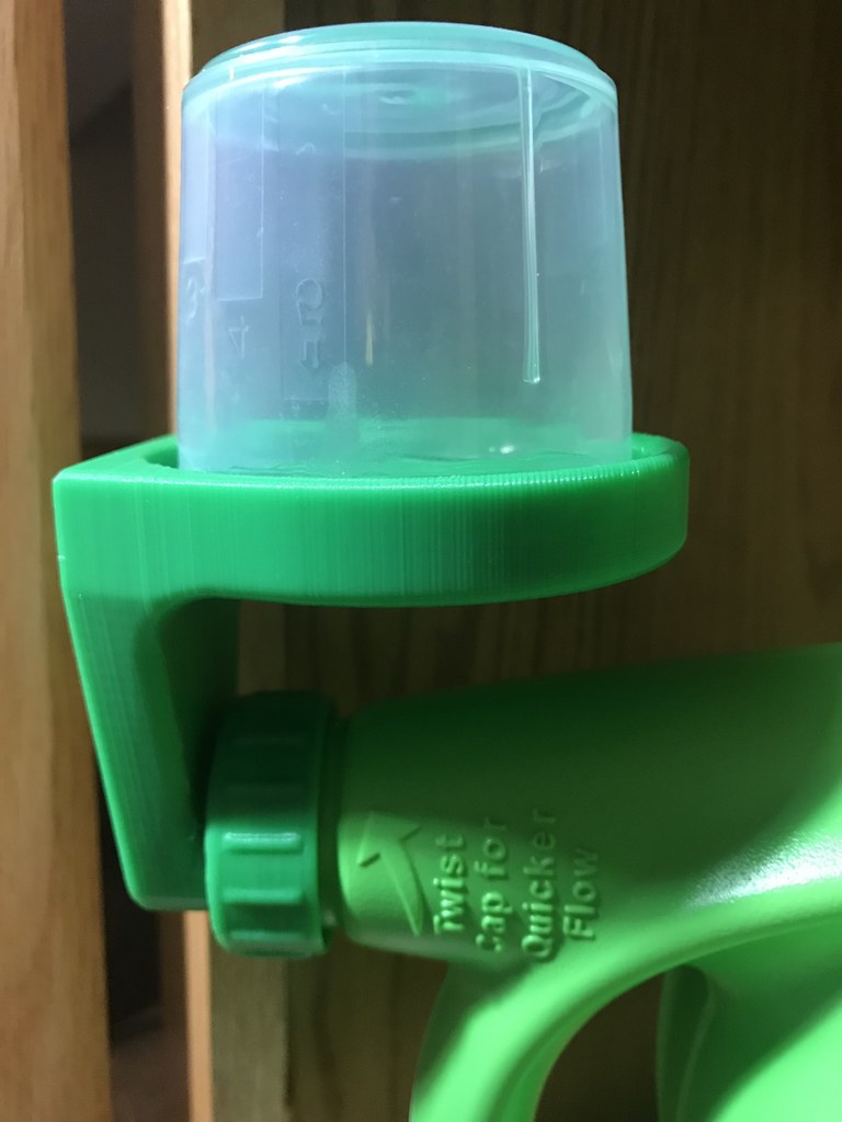 Laundry Detergent Cup Drain by Kernel Sanders Download free STL model