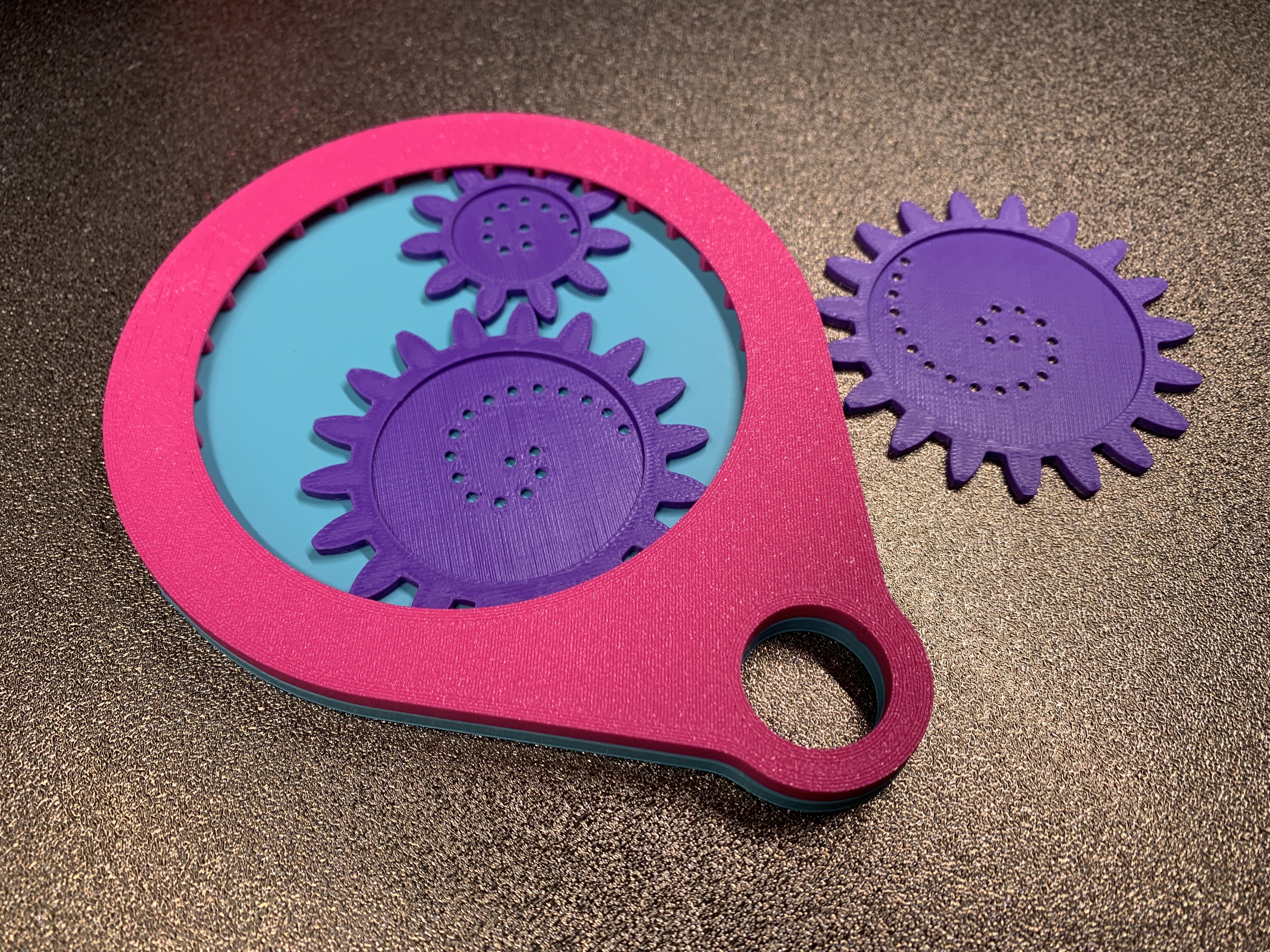 Magnetic Spirograph Set Drawing Tool