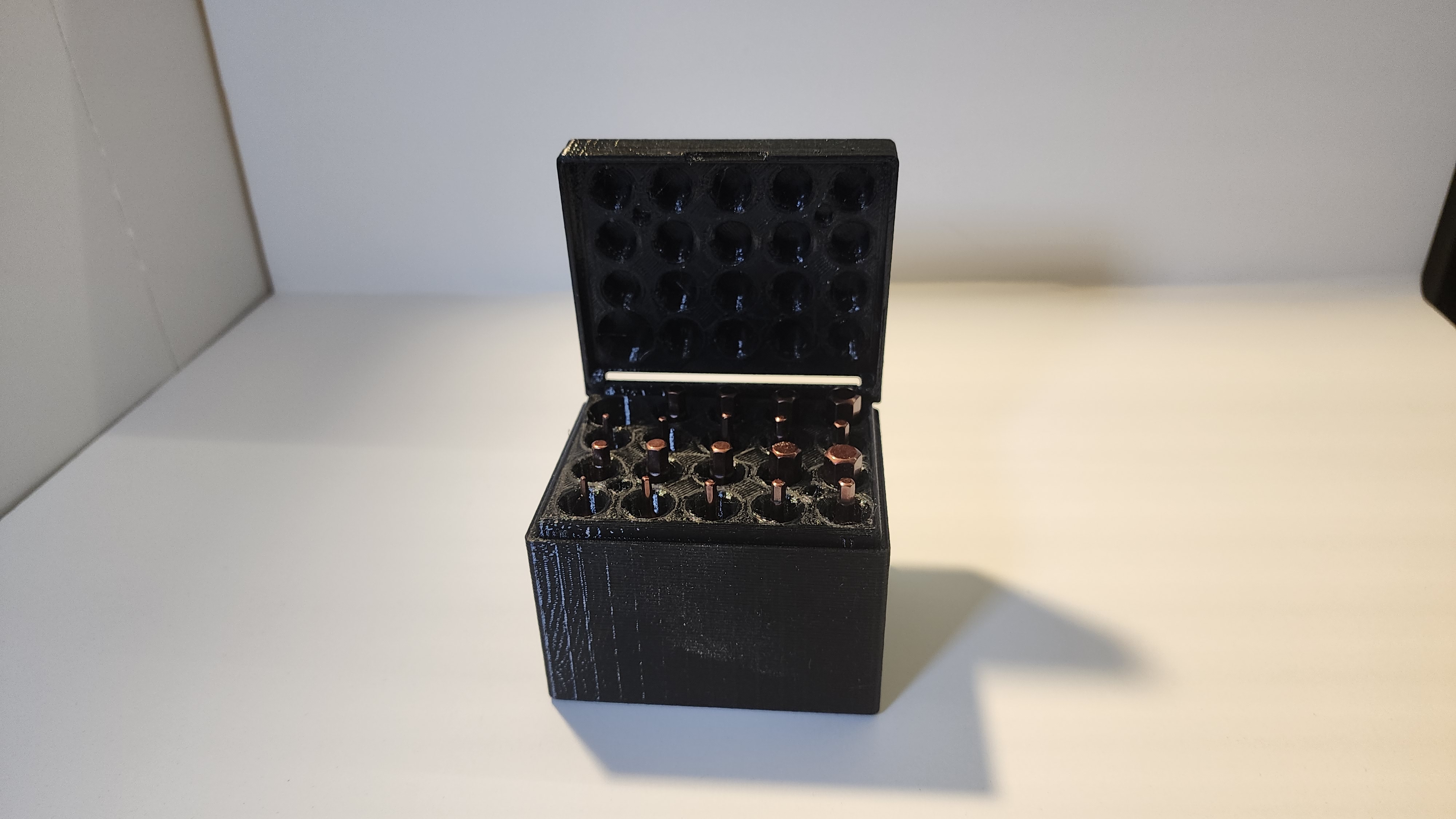 Miniatura 2 do modelo 3D Metric/SAE Hex Bits Case