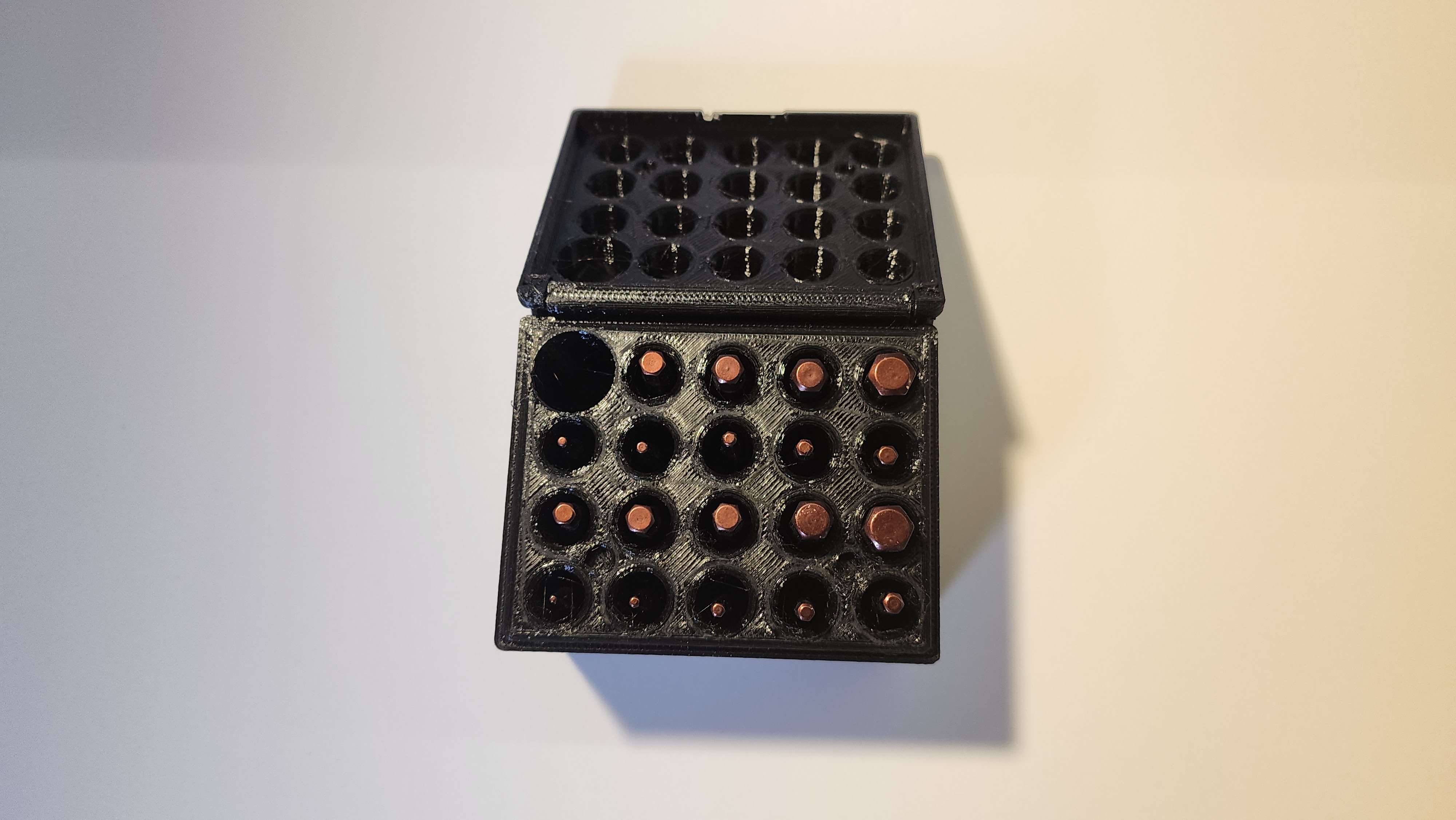 Miniatura 5 do modelo 3D Metric/SAE Hex Bits Case