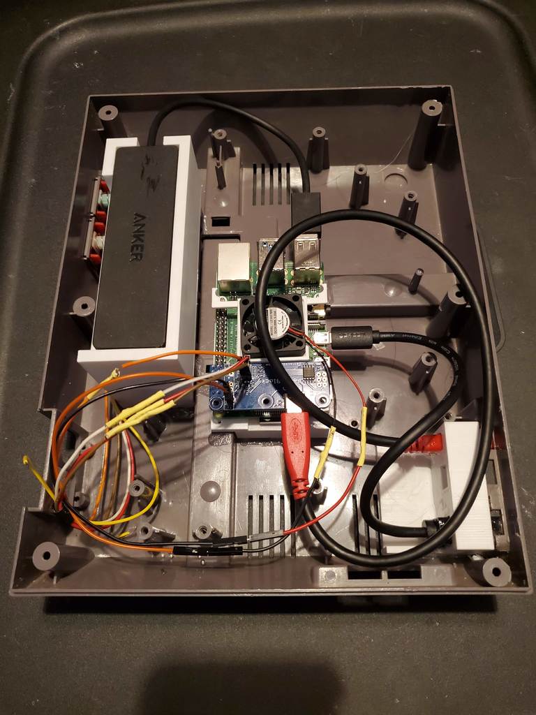 Raspberry Pi4 in NES parts by Snoopy31195 | Download free STL model ...