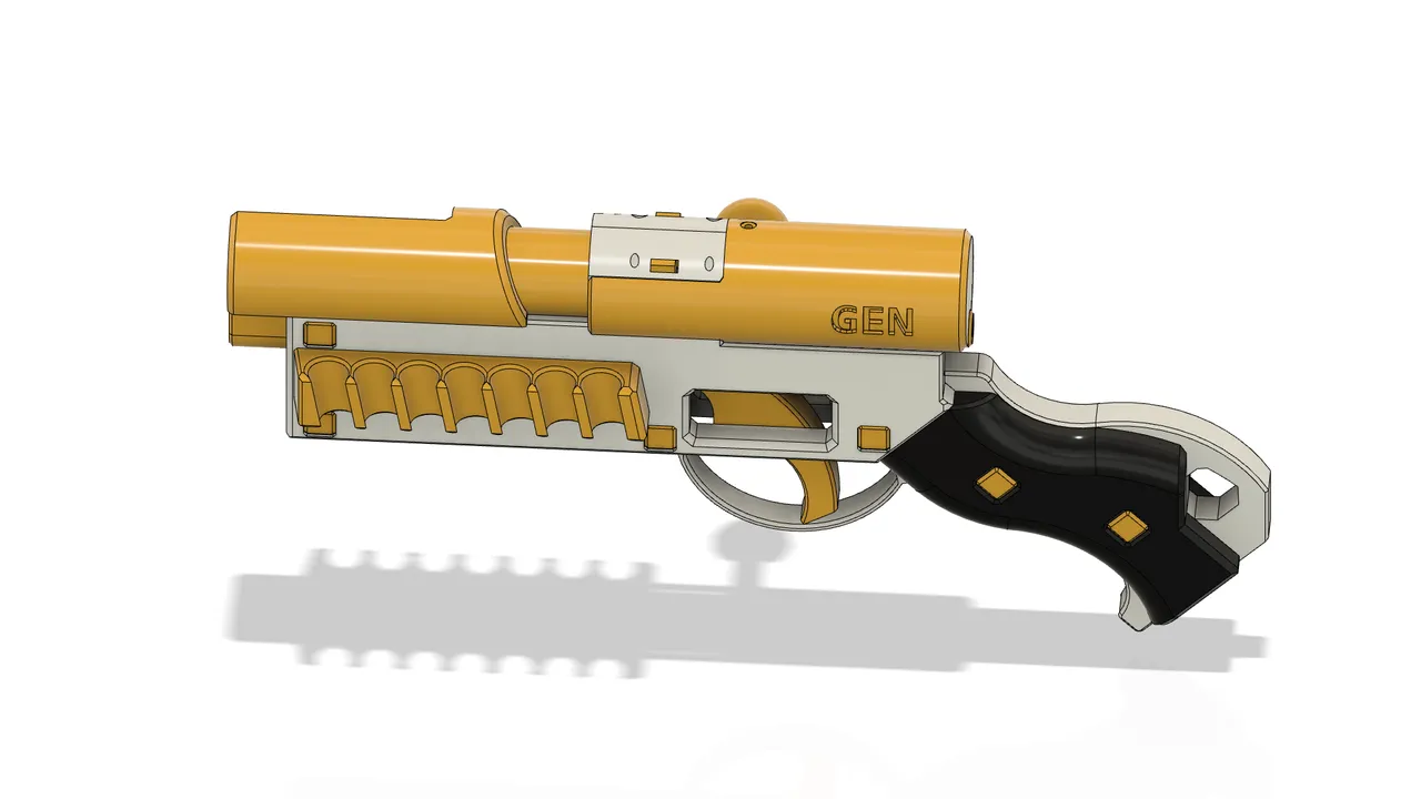 X-Shot Micro Reshell 7 v1.1 - Bolt-Action by Domochevsky