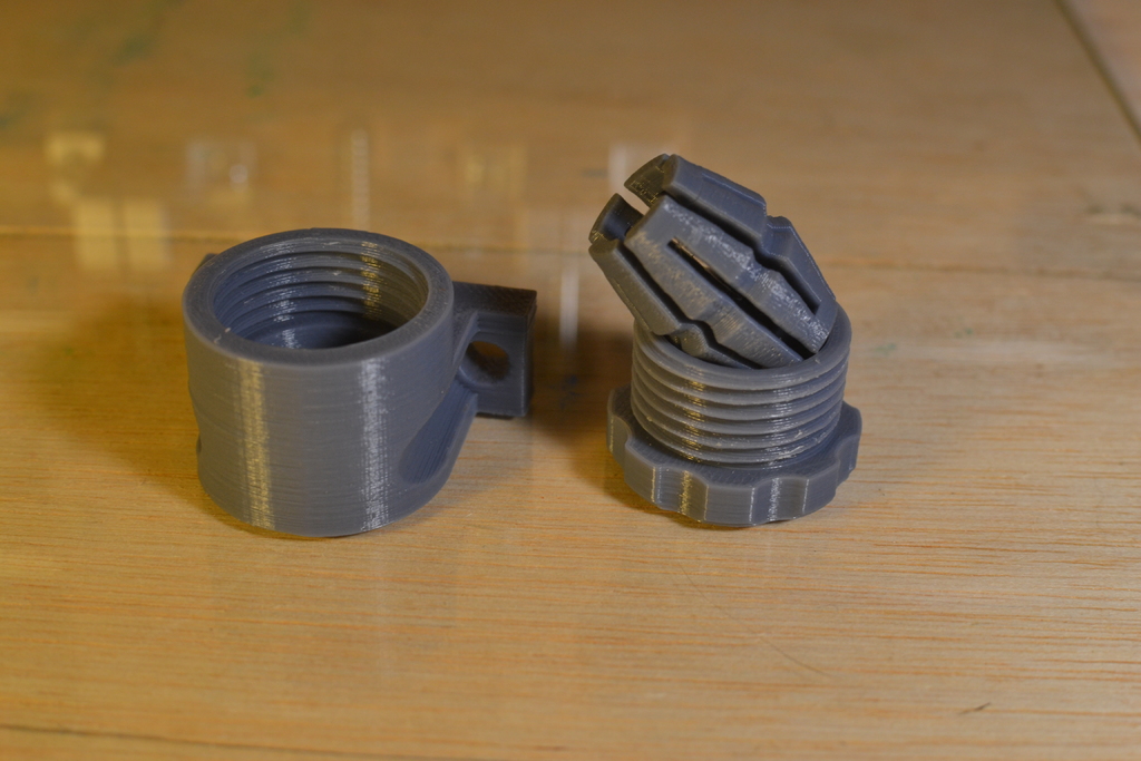 Miniatura 3 do modelo 3D Collet Type Pen Holder for CNC Plotter
