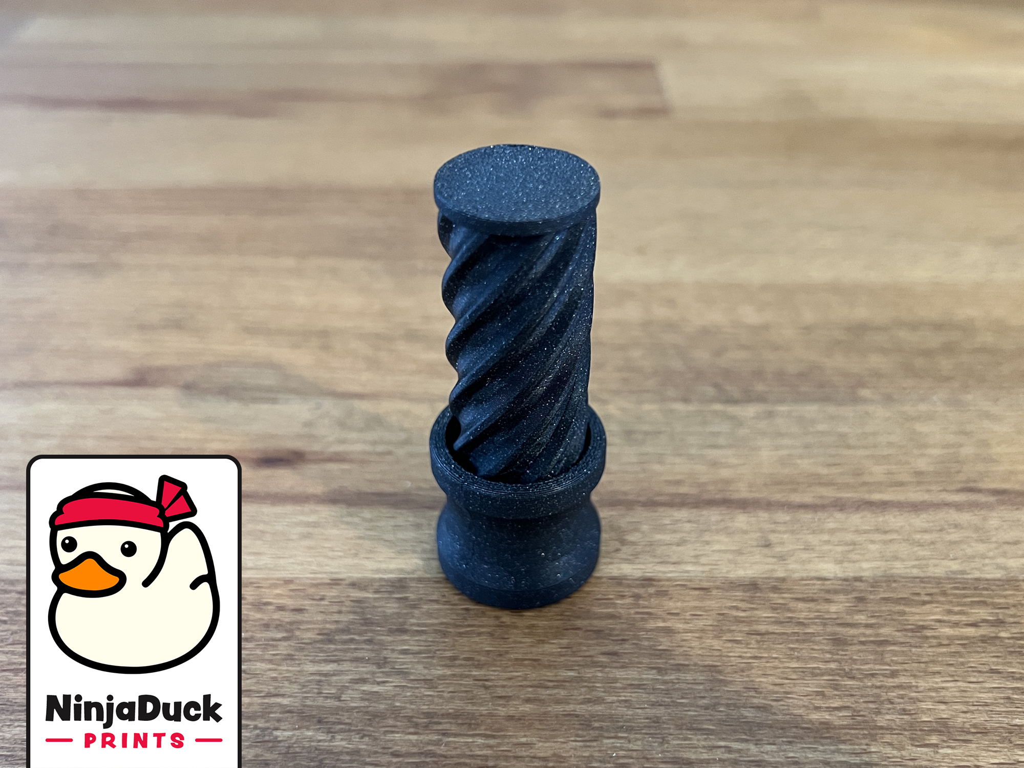 Fidget Helix Screw - Print in Place