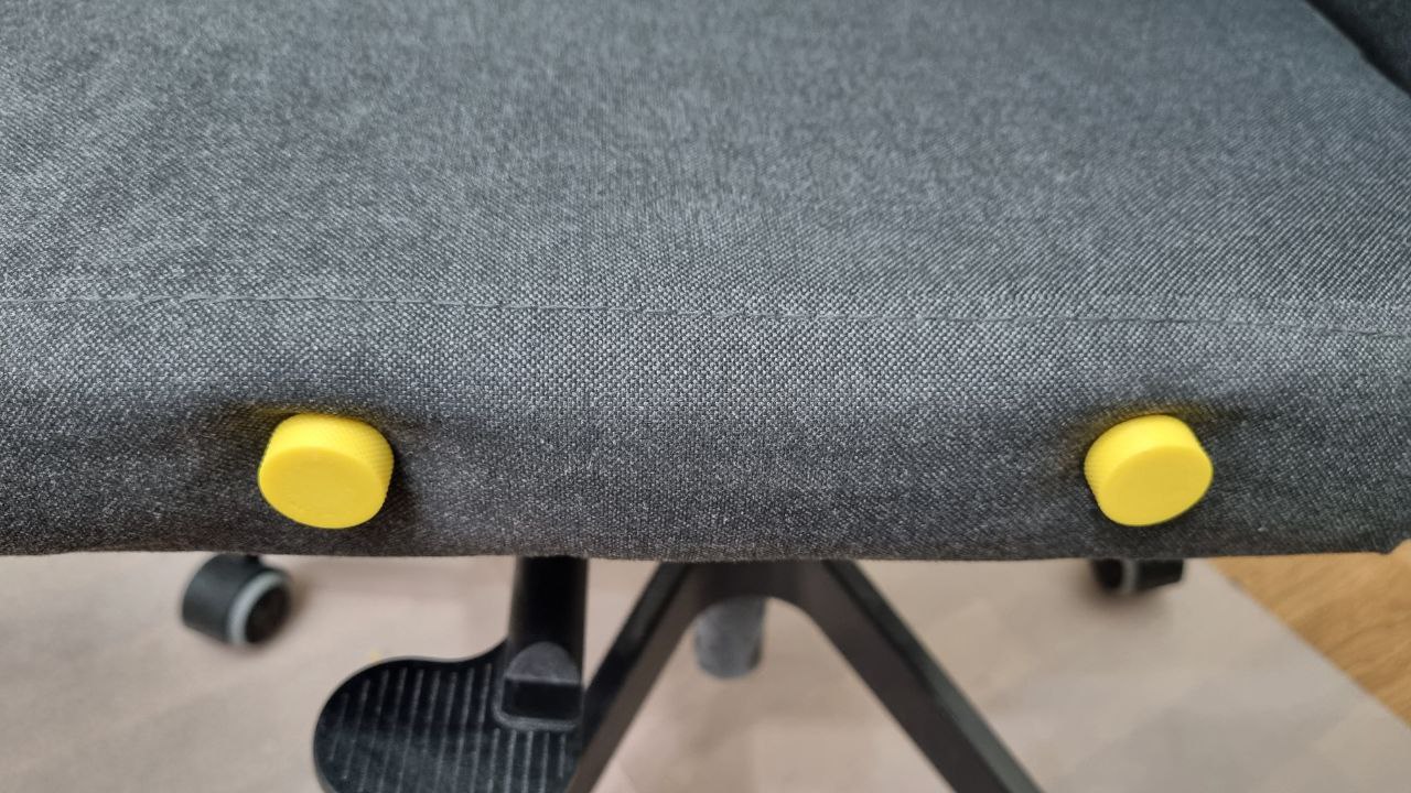 IKEA Markus chair bolt cap Now Knurled! by coderus Download free