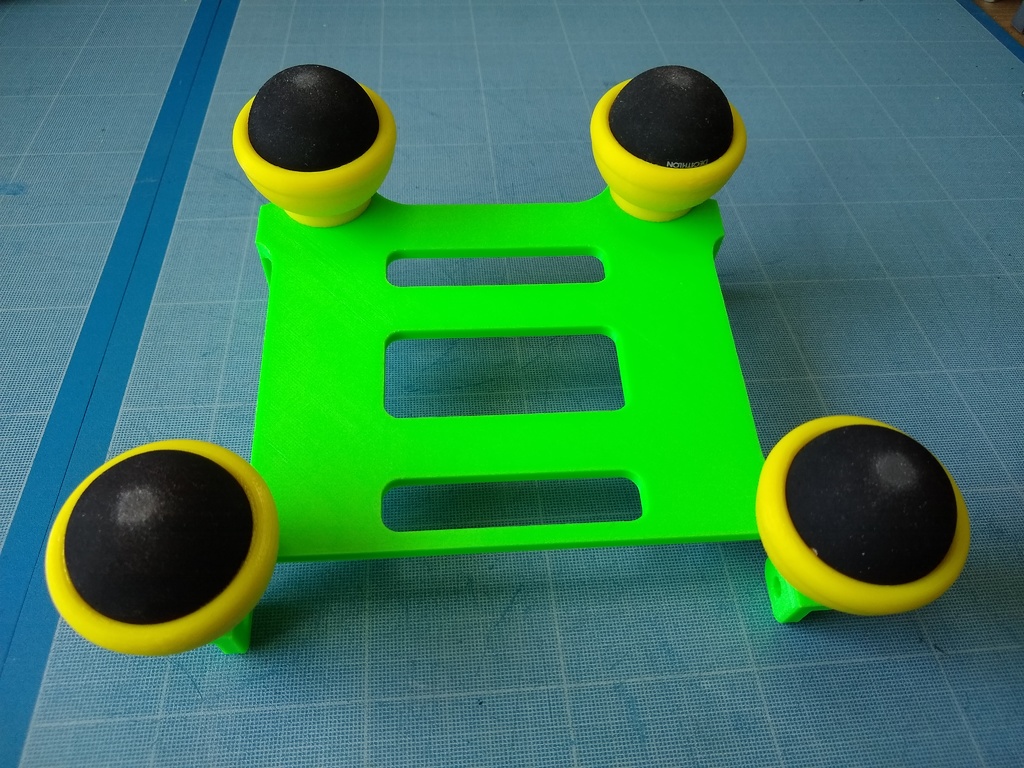 Squash ball feet for reittec polished by ort Download free STL model